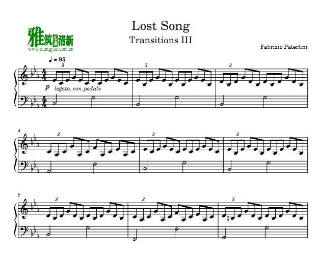 Fabrizio  Paterlini - Lost Song