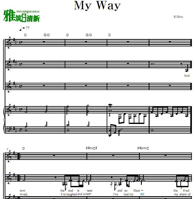 IL DIVO  My Wayϳ ٰ