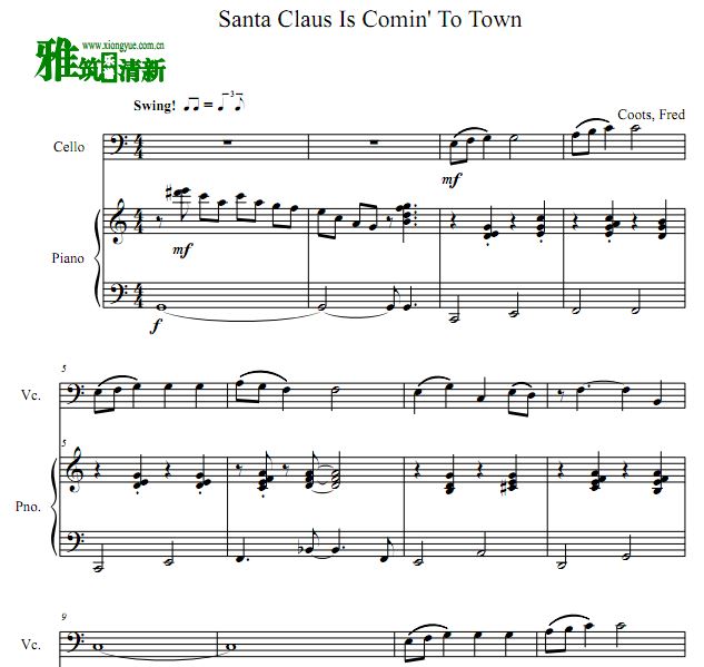 Santa Claus is Coming to Town ٰ