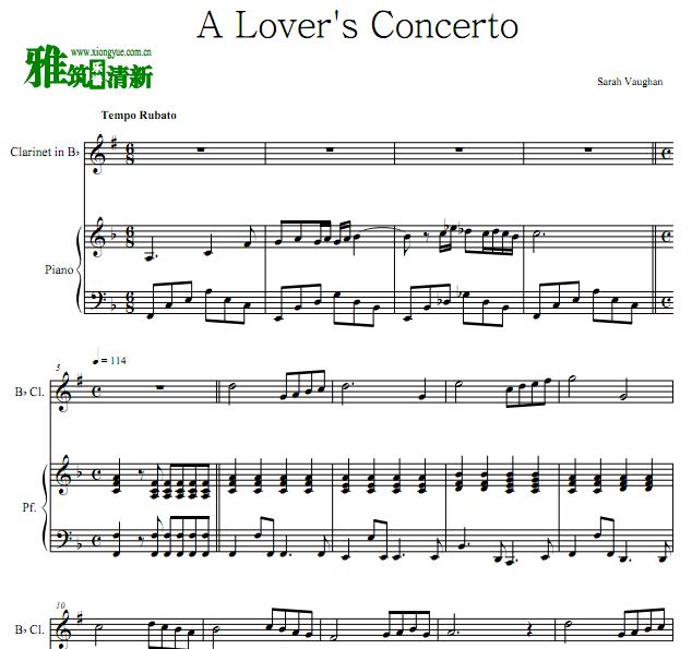 A Lover's Concerto Эɹܸ