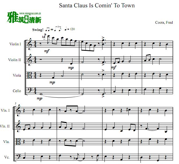 Santa Claus is Coming to Town 