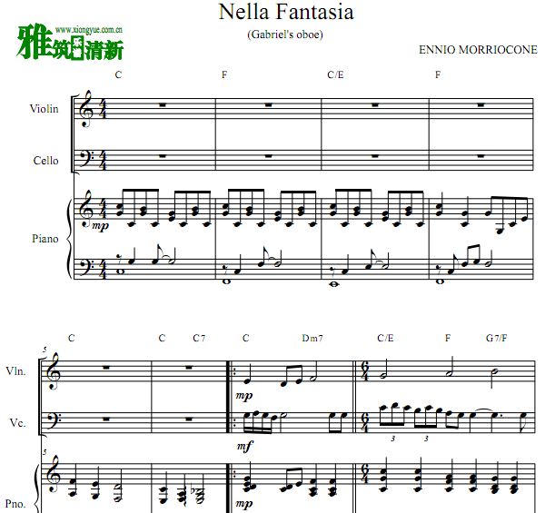 ̻ - Nella FantasiaGabriel's oboe CСٴٸٺ