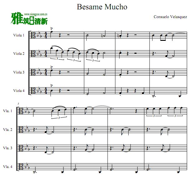 Besame Mucho 