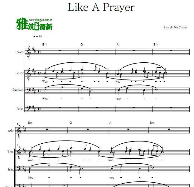 Straight No Chaser -  Like A Prayerϳ