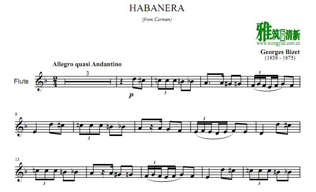  Habanera 