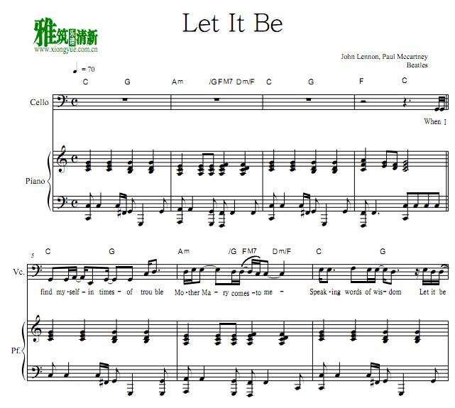 Beatles - Let It Beٸٰ