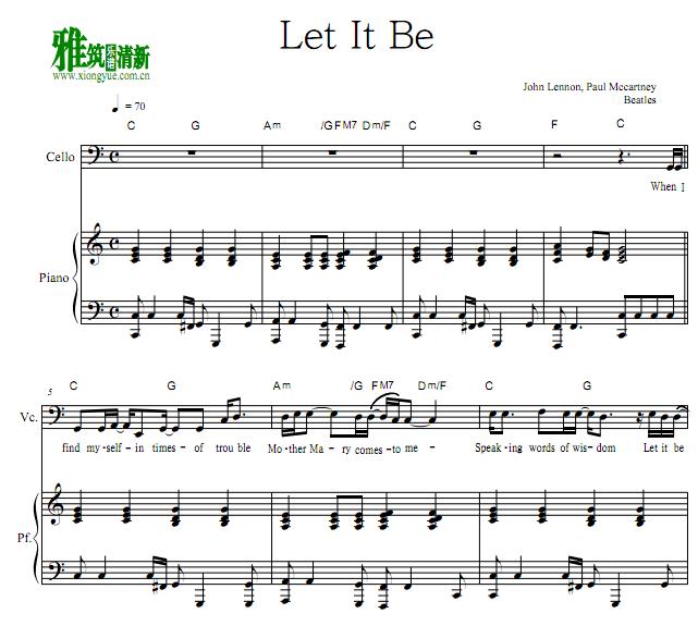 Beatles - Let It Beٸٰ