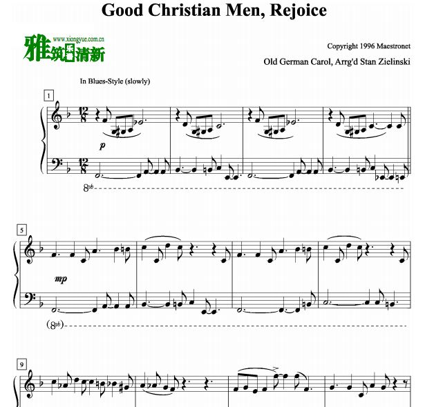 Good Christian Men,Rejoice