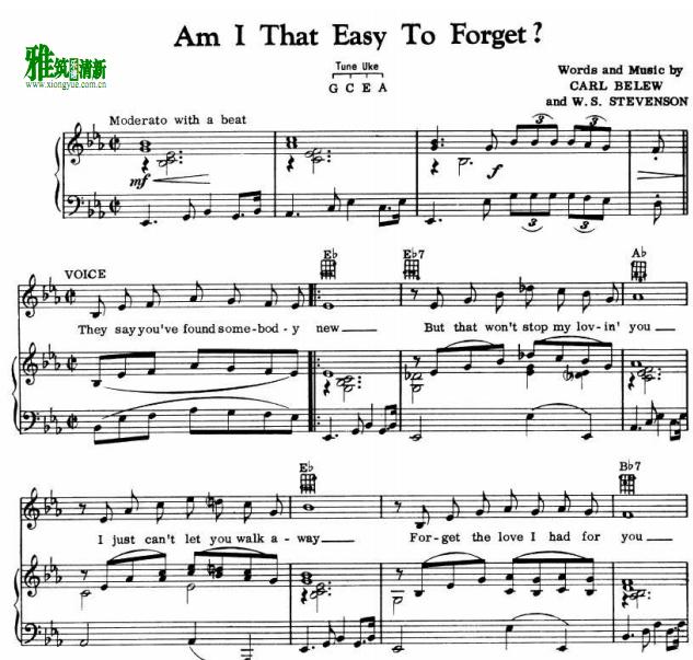 Am i that easy to forgetٰ