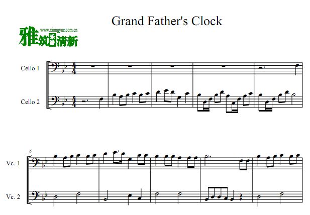 үүĴ Grandfather's Clockٶ