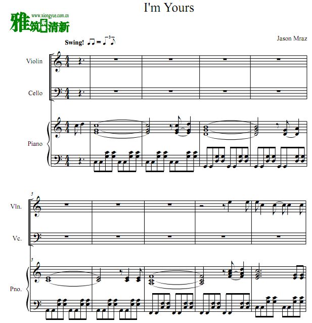 Jason Mraz - I'm yours Сٺ