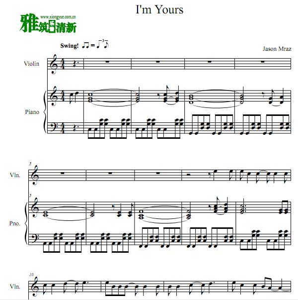 Jason Mraz - I'm yours Сٸٺ