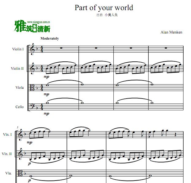 С Part of your world 