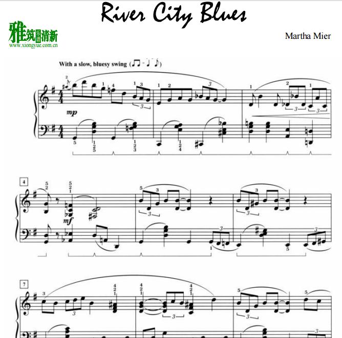 martha mier - river city bluesʿ