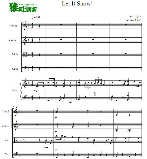 Jule Styne - Let It Snow 