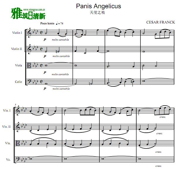 · Panis Angelicus ¶