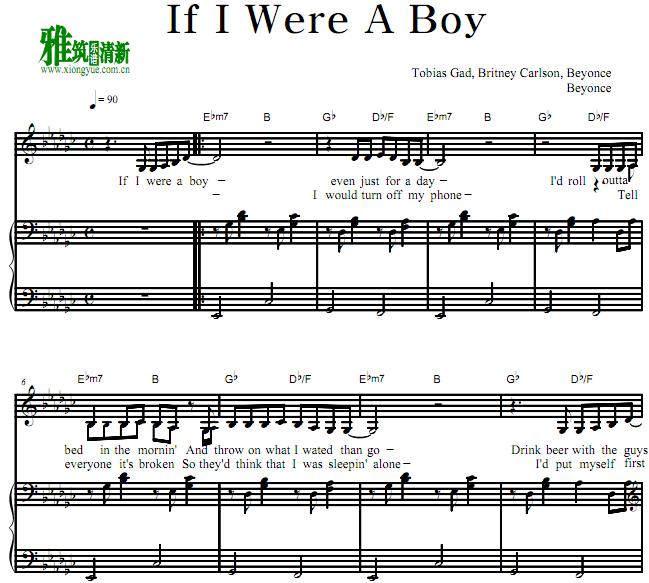 Beyonce - If you were a boy  ٰ
