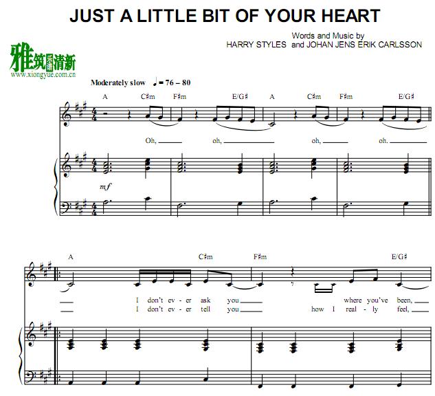 Ariana Grande - Just a Little Bit of Your Heart  ٰ