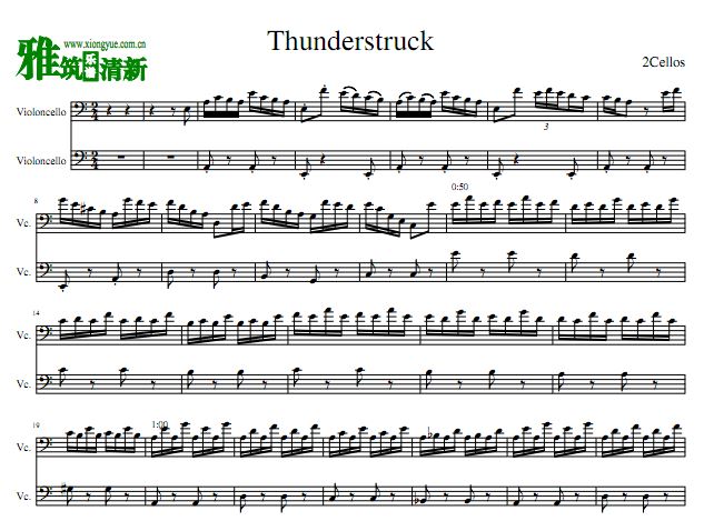 2CELLOS Thunderstruckٶ