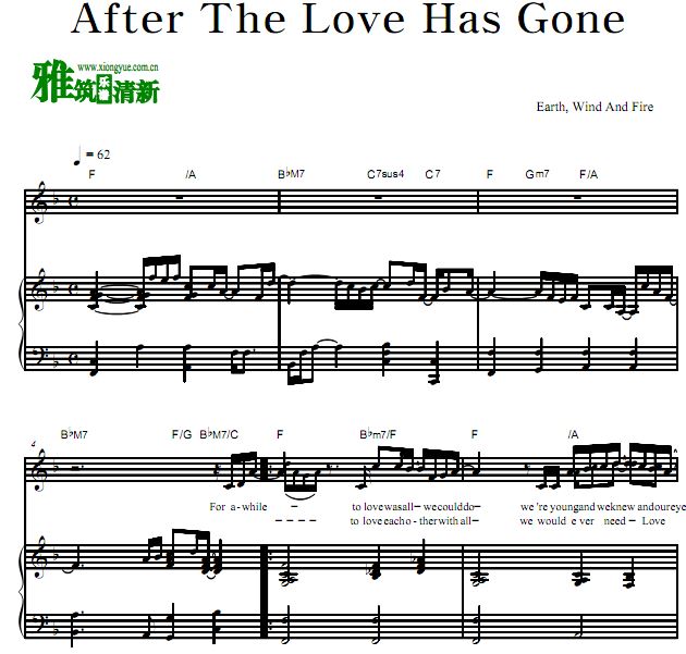 طֶ After The Love Has Goneٰ