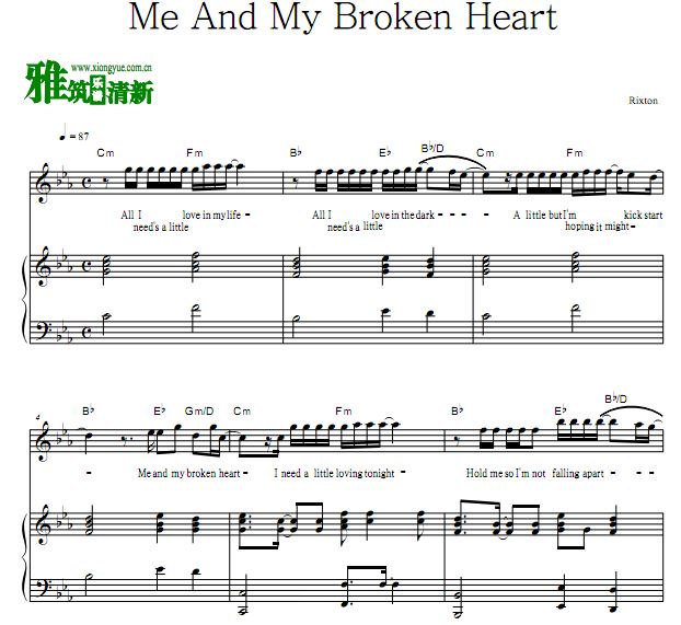 Rixton - Me And My Broken Heartٰ 