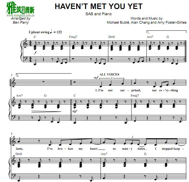 Haven't Met You Yetϳٰ
