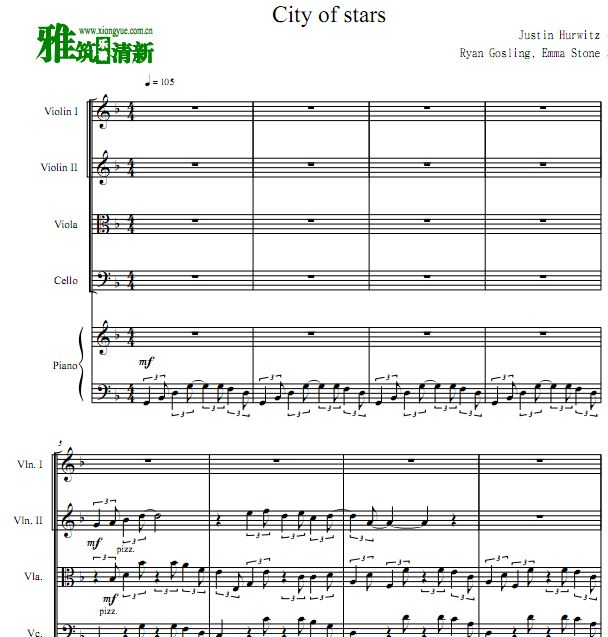 City Of Stars˫Сٴٸ