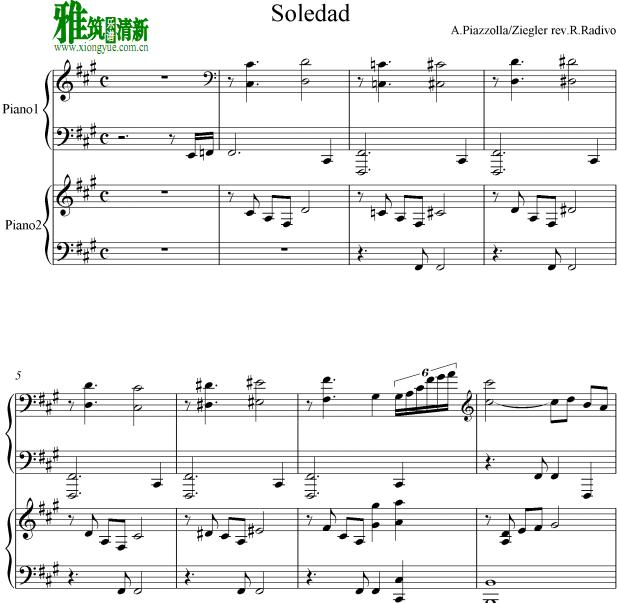 Piazzolla Ƥ - Soledad ¶ ˫