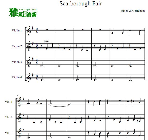 ��ҵ������ ˹�����޼���scarborough FairС������������