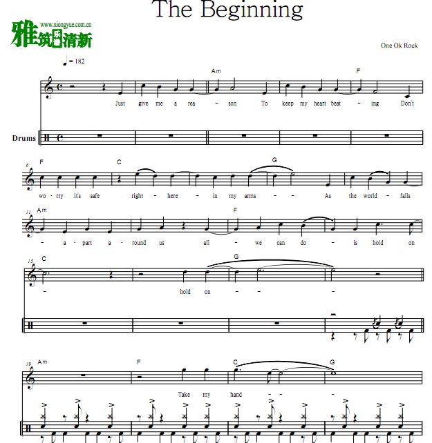 One Ok Rock - The Beginning