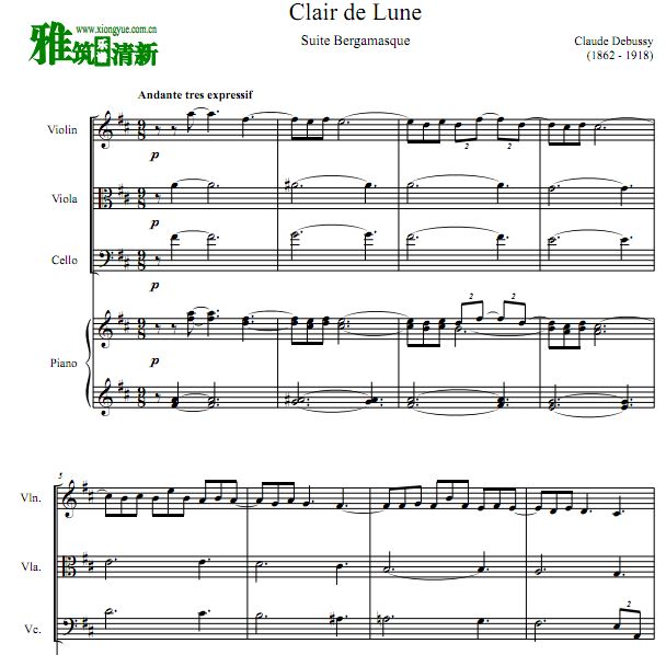 ±Clair de Lune ¹ D