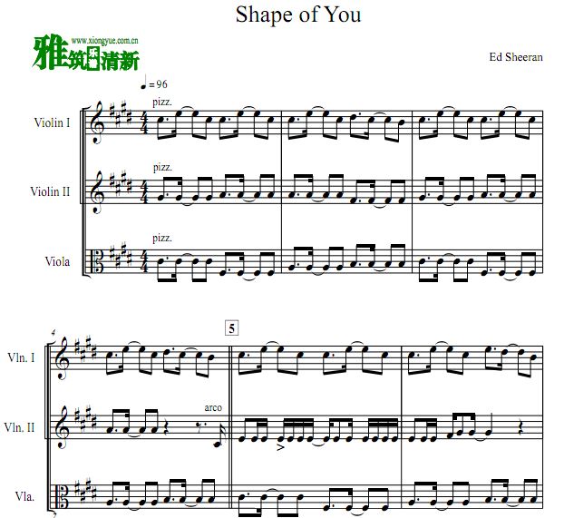Shape of You˫С