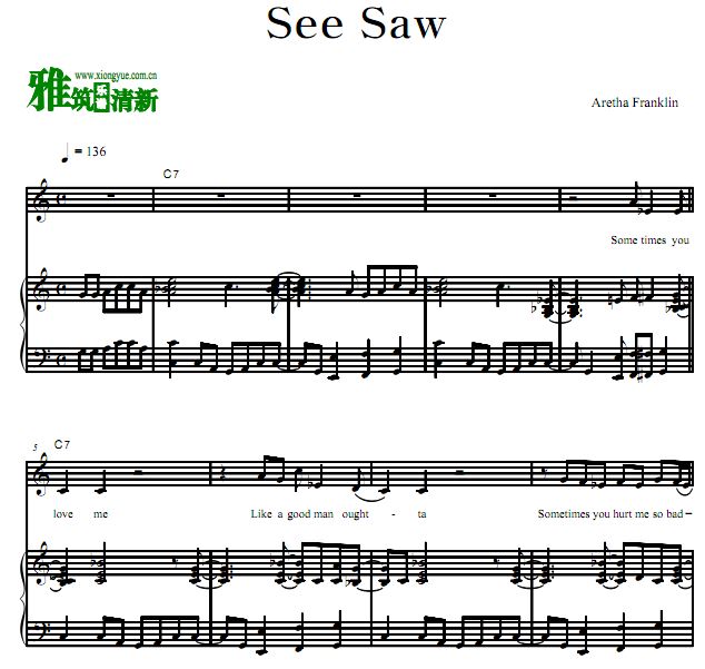 Aretha Franklin - See Saw  