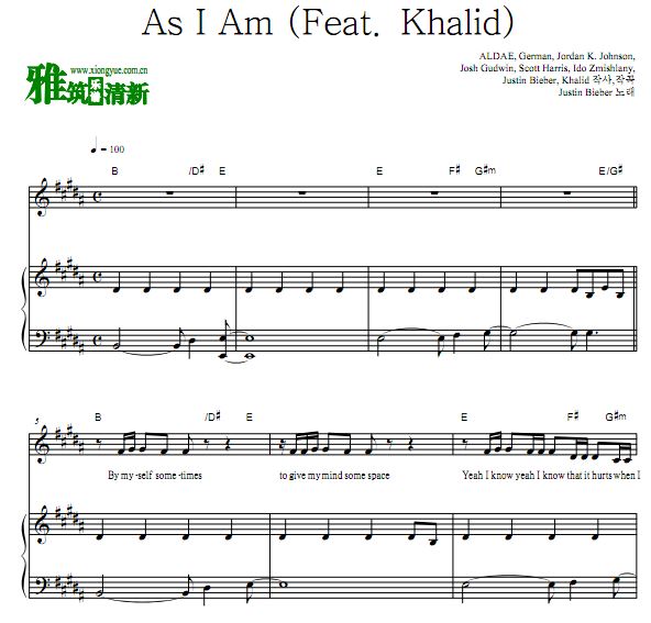 Justin Bieber - As I Am  ٰ