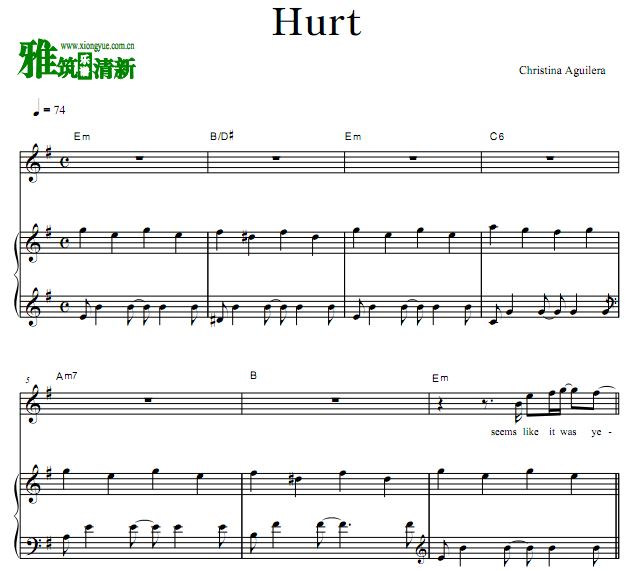 Christina Aguilera - Hurtٰ 