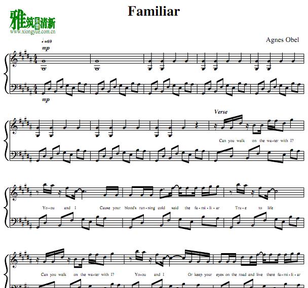 Agnes Obel - Familiar