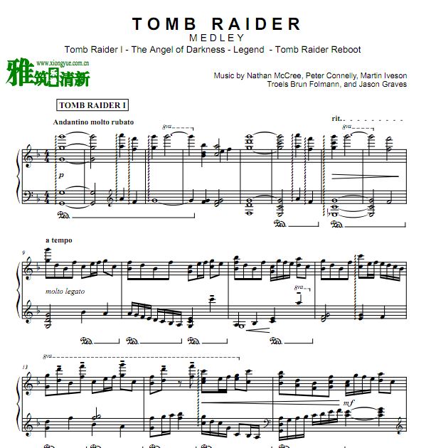 Tomb Raider Medley