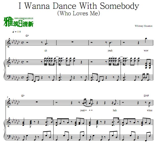 Whitney Houston - I Wanna Dance With Somebodyٰ 