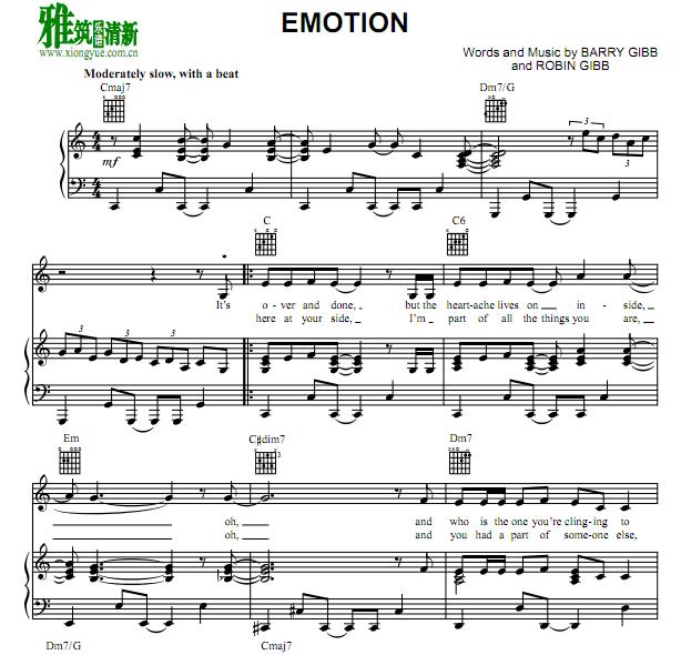 Bee Gees - Emotion   