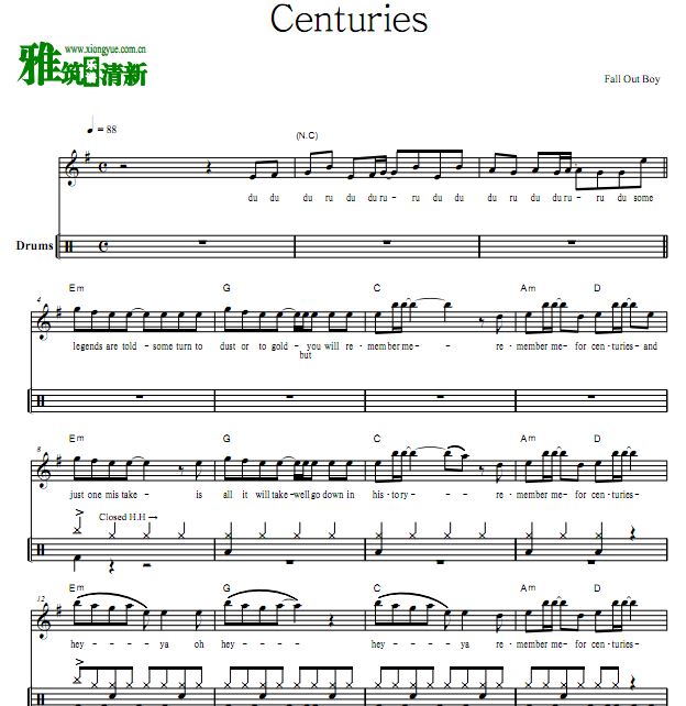 Fall Out Boy к - Centuries