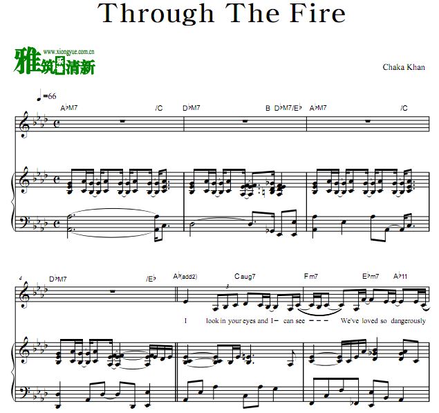 Chaka Khan - through the fireٰ 