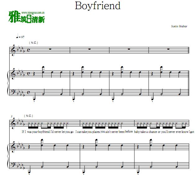 Justin Bieber - Boyfriendٰ  