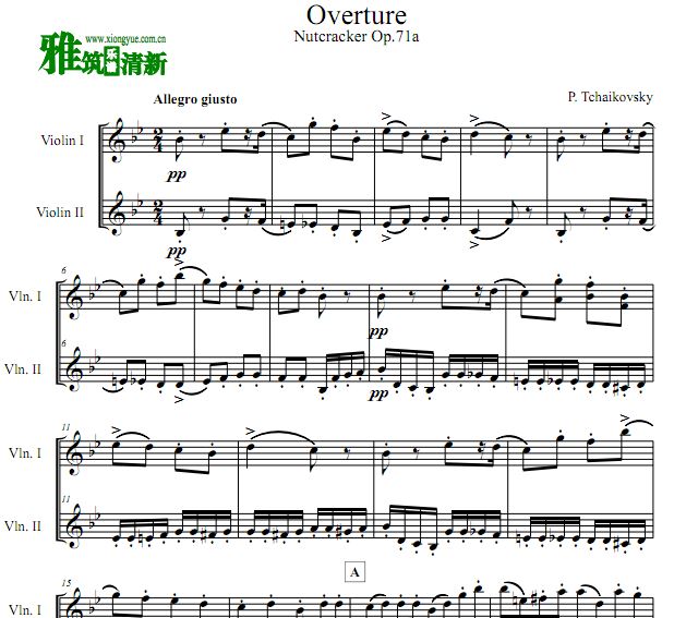 ɷ˹ Ҽ Nutcracker Op.71a - OvertureСٶ