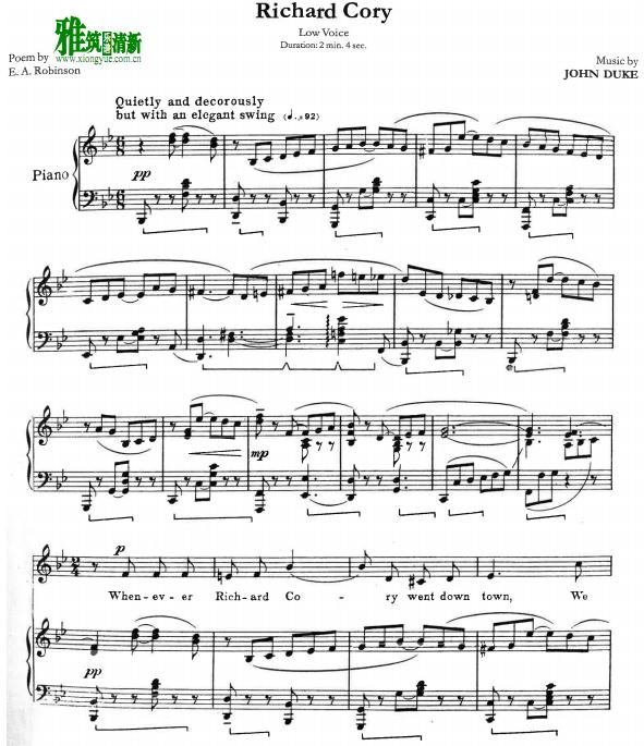 john duke - Richard Coryٰ