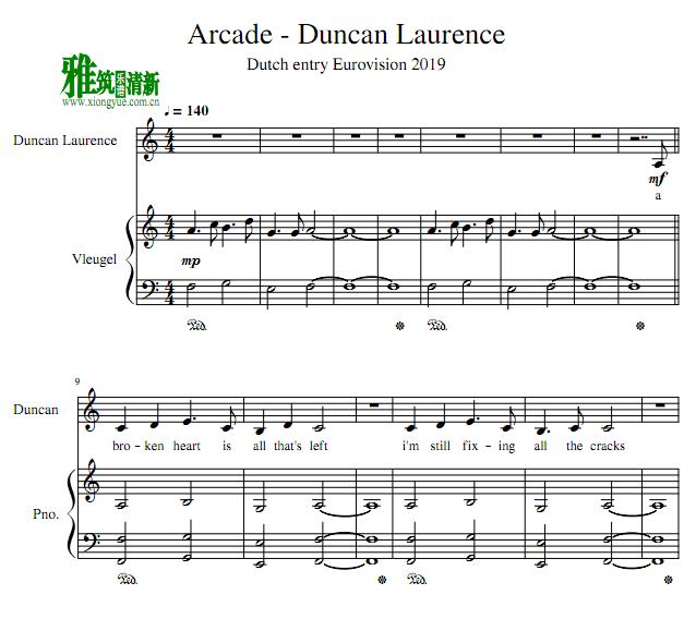 Duncan Laurence - Arcadeٰ
