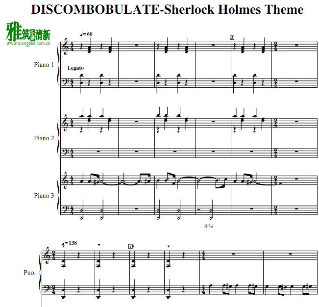 ̽Ħ˹DISCOMBOBULATE-Sherlock Holmes Theme3