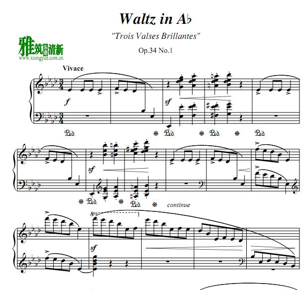 Ф Բ Waltz op.34