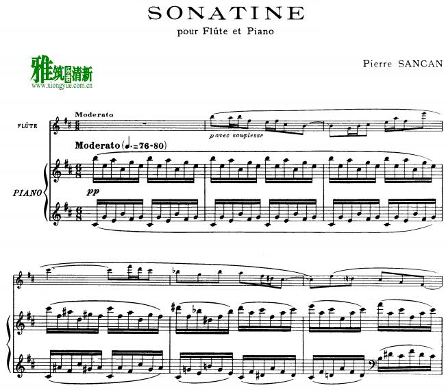 Pierre Sancan SonatinaѸٰ