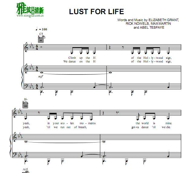 Lana Del Rey - Lust for Lifeٰ