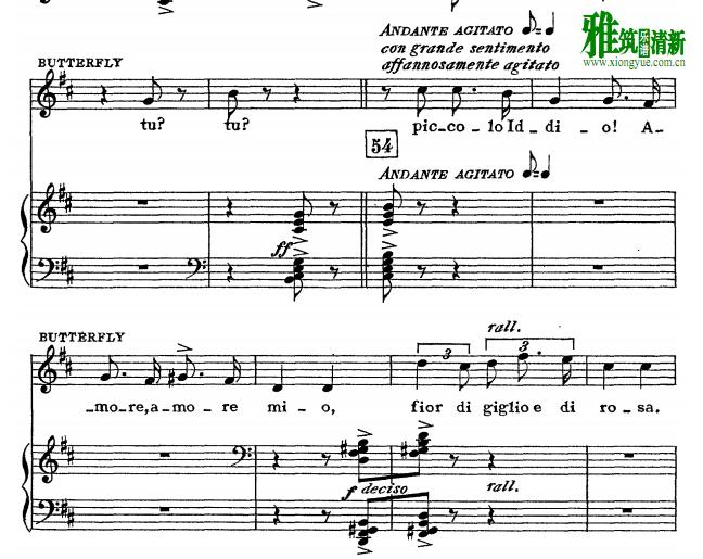 Madama Butterfly - Tu, tu piccolo Iddio  ٰ